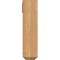 Ekena Millwork Traditional Craftsman Smooth Bracket w/ Offset Brace, Western Red Cedar, 5 1/2"W x 22"D x 22"H BKT0604X22X22TRA04SWR - alternate 3